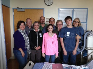 Big group of visitors!